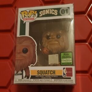 Sonics Squatch #01 Limited Edition Exclusive Funko Pop